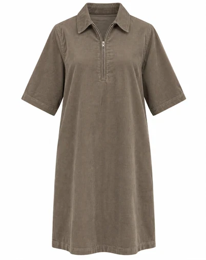 Only - ONLNessa Zip Cord Kjole - Falcon
